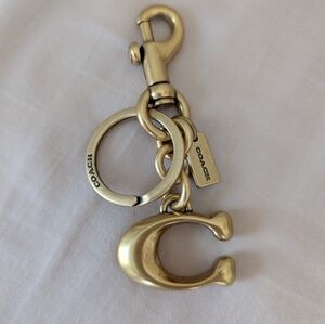 Authentic Coach Keychain NEW